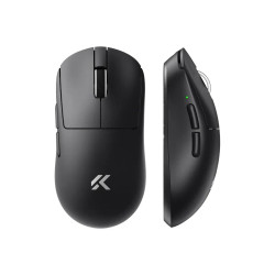 MCHOSE професионална геймърска мишка A7 V2 Ultra Black - Wireless Gaming Mouse - Dual 8K, Omron Mechanical
