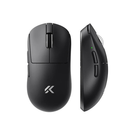 MCHOSE професионална геймърска мишка A7 V2 Ultra Black - Wireless Gaming Mouse - Dual 8K, Omron Mechanical