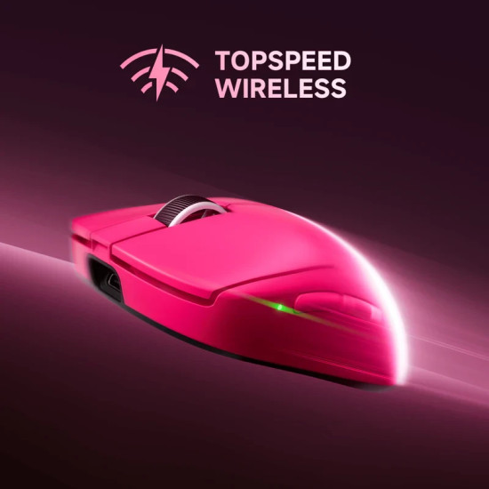 MCHOSE професионална геймърска мишка A7 V2 Ultra Black - Wireless Gaming Mouse - Dual 8K, Omron Mechanical
