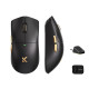 MCHOSE професионална геймърска мишка K7 Ultra Black - Wireless Gaming Mouse - Dual 8K, Omron Mechanical, Magnetic Charging Dock