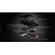 MCHOSE професионална геймърска мишка K7 Ultra Black - Wireless Gaming Mouse - Dual 8K, Omron Mechanical, Magnetic Charging Dock