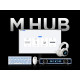 MCHOSE професионална геймърска мишка G3 V2 White - Wireless Gaming Mouse - 1K, Omron Mechanical