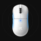 MCHOSE професионална геймърска мишка A7 V2 Ultra White - Wireless Gaming Mouse - Dual 8K, Omron Mechanical