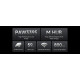 MCHOSE професионална геймърска мишка G3 V2 Black - Wireless Gaming Mouse - 1K, Omron Mechanical