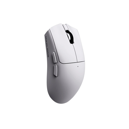 Madlions професионална геймърска мишка Wireless Gaming Mouse M3 Pro - 1K, Mad Catz Custom Sensor, White