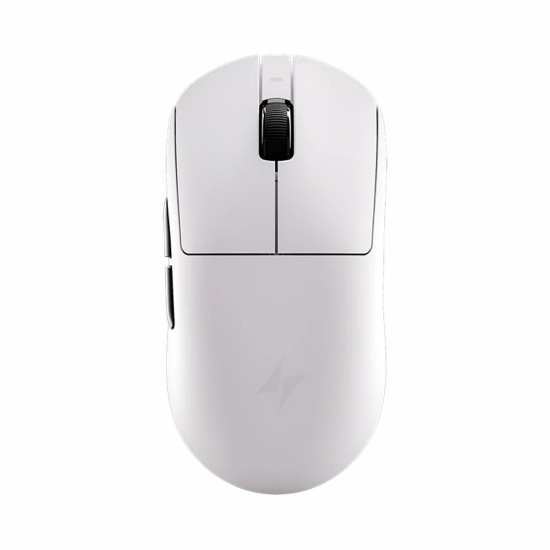 ATK професионална геймърска мишка Wireless Gaming Mouse A9 Pro Max 2.0 Tri-mode Nearlink - 8K, White