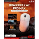 ATK професионална геймърска мишка Wireless Gaming Mouse A9 Pro Max 2.0 Tri-mode Nearlink - 8K, Black