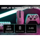 Aula професионална геймърска мишка Wireless Gaming Mouse SC590 PRO - Smart Display, Black