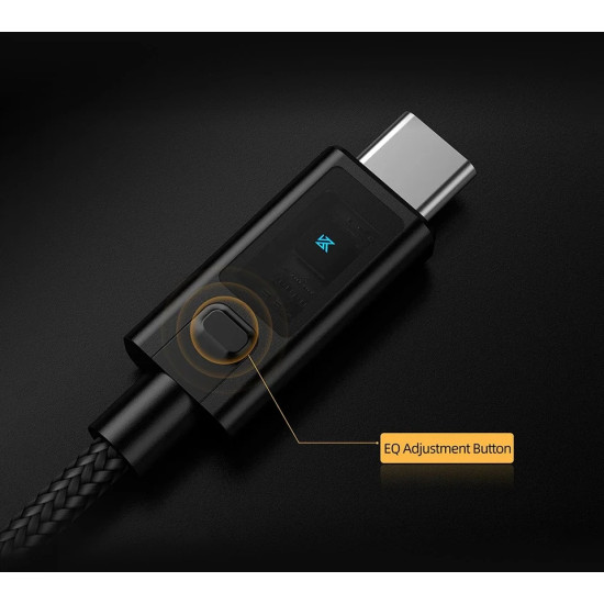 KZ преходник Adapter Type-C M to 3.5mm Hi-Fi DAC Amplifier with EQ - AM02
