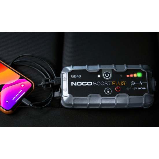 NOCO мултифункционален стартер за автомобил Jump Starter - BOOST PLUS ULTRASAFE GB40 - 1000A, 12V