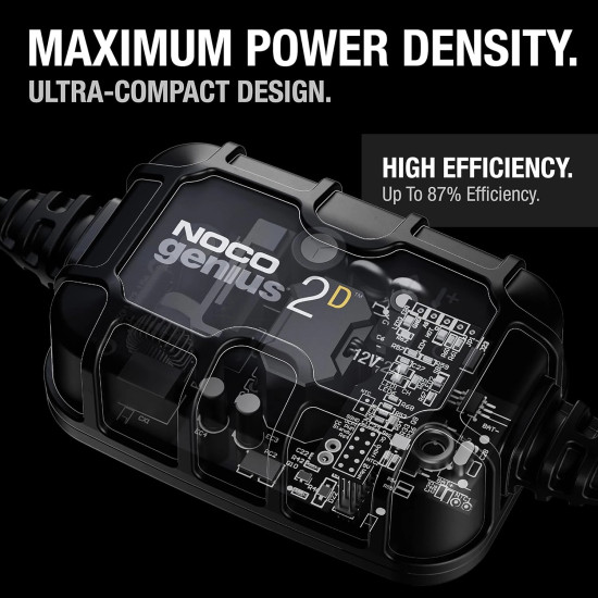 NOCO зарядно за акумулатор Battery Charger - GENIUS2D - 1A, Direct-Mount