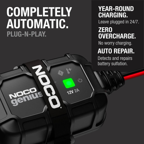NOCO зарядно за акумулатор Battery Charger - GENIUS2D - 1A, Direct-Mount