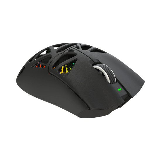 White Shark професионална геймърска мишка Wireless Gaming Mouse MORIEN - 12000dpi, 1000Hz, Bluetooth, Black