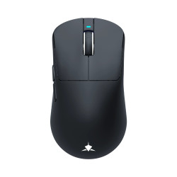 White Shark професионална геймърска мишка Wireless Gaming Mouse BORS - 12000dpi, 1000Hz, Bluetooth, Black