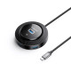 Orico хъб USB3.0 HUB Type-C - 4 x USB3.0 - YK2-C3-03-BK