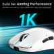 Ajazz професионална геймърска мишка AJ159 V2 MC - Wireless Gaming Mouse - 1K, Magnetic Charging Dock, White