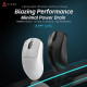 Ajazz професионална геймърска мишка AJ159 V2 MC - Wireless Gaming Mouse - 1K, Magnetic Charging Dock, Black