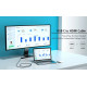 Vention кабел Cable Type-C to HDMI - 1.5m 4K Black - CGUBG