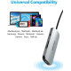 Vention докинг станция Docking Station Type-C - TOJHB - HDMI x 1, USB3.0 x 3, USB-C PD100W x 1, SD/TF