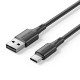Vention Кабел USB 2.0 AM / USB-C M 0.25m - TRQBAC