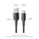Vention Кабел USB 2.0 AM / USB-C M 0.25m - TRQBAC