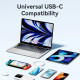 Vention Кабел USB 2.0 C M / USB-C M 1.0m White - TRCWF
