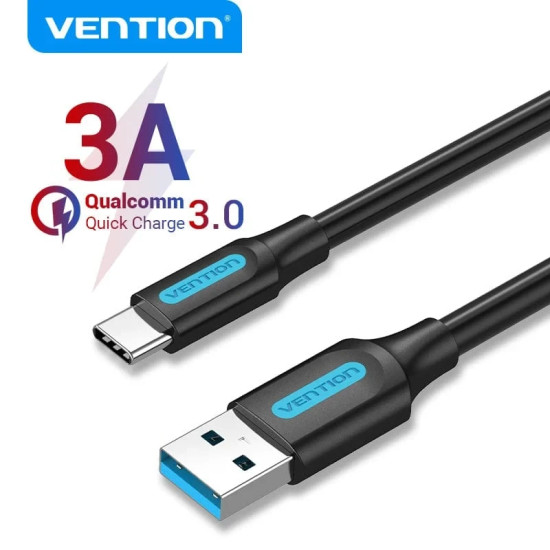 Vention Кабел USB3.0 A M / USB-C M 0.25m - COZBC