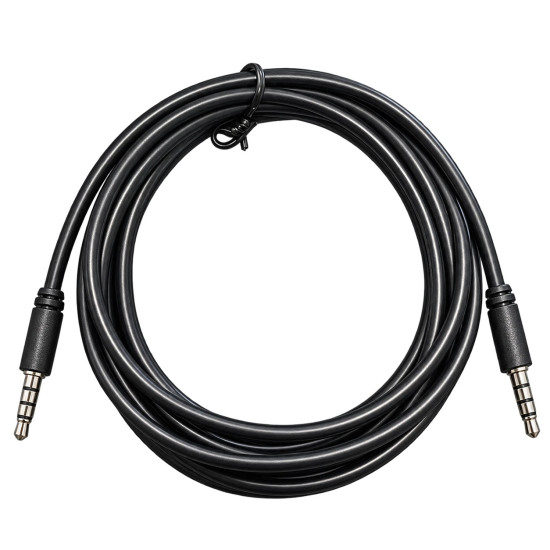 VCom Аудио Кабел 3.5mm 4-pin with CTIA support with IC M / M - CV204-2.0m