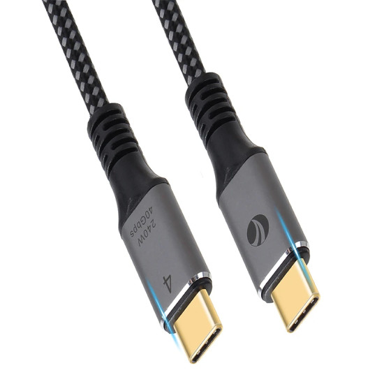 VCom кабел USB4.0 Type-C/Type-C 40Gbps, 240W - CU541M-1.2