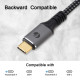 VCom кабел USB4.0 Type-C/Type-C 40Gbps, 240W - CU541M-1.2