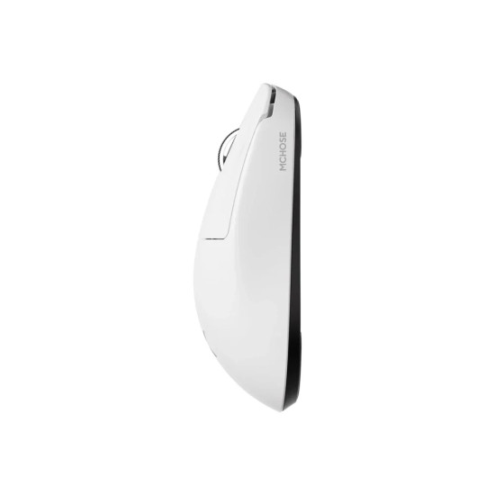 MCHOSE професионална геймърска мишка L7 Pro White - Wireless Gaming Mouse - Dual 8K, Kailh Optical