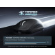 MCHOSE професионална геймърска мишка A5 V3 Black - Ultralight 8K Wireless Mouse, Omron Mechanical Switches