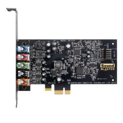Sound card CREATIVE Audigy Fx, PCI-E, 5.1 Sound card CREATIVE Audigy Fx, PCI-E, 5.1