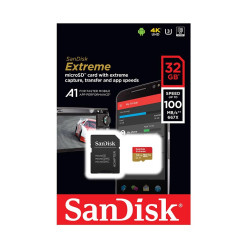 Memory card SANDISK Extreme microSDHC Card, 32GB