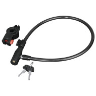 Hama Bicycle Cable Lock, 65 cm, 178109 Hama Bicycle Cable Lock, 65 cm, 178109