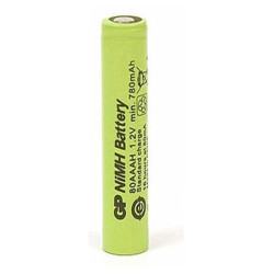 Rechargeable battery GP R03 AAA  80AAH-B  800mAh NiMH 1pc  bulk Industrial
