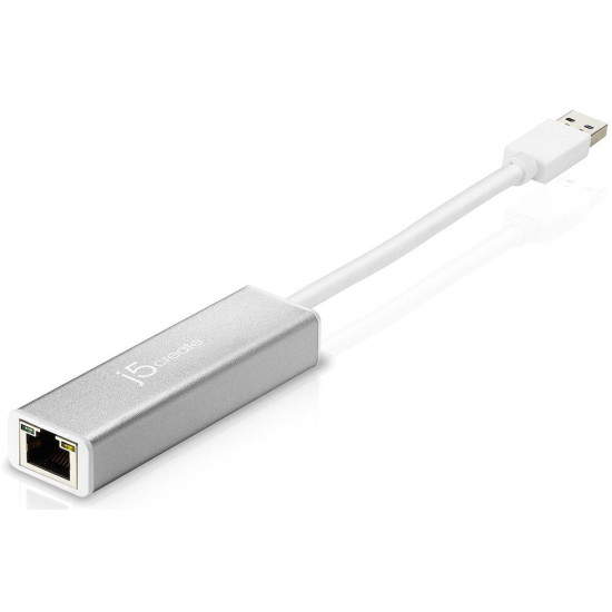 J5 Create JUE130 USB 3.0 Gigabit Ethernet Adapter J5 Create JUE130 USB 3.0 Gigabit Ethernet Adapter
