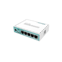 Ethernet router MiKrotik RB750GR3 HEX, 5 x 10/100/1000 Mbps, PoE, White Ethernet router MiKrotik RB750GR3 HEX, 5 x 10/100/1000 Mbps, PoE, White