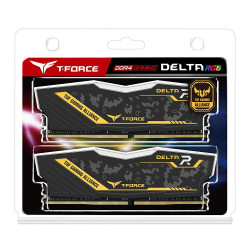 Памет Team Group Delta RGB TUF DDR4, 32GB(2x16GB) 3200MHz Памет Team Group Delta RGB TUF DDR4, 32GB(2x16GB) 3200MHz