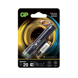 GP Torch keyring GP BATTERIES CK12 LED  20 lumens GP Torch keyring GP BATTERIES CK12 LED  20 lumens