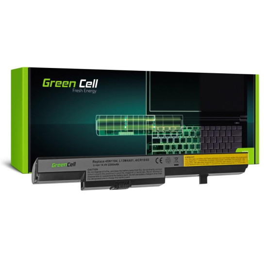 Батерия за лаптоп GREEN CELL, Lenovo B40 B50 G550s N40 N50 45N1184, 14.4V, 2200mAh Батерия за лаптоп GREEN CELL, Lenovo B40 B50 G550s N40 N50 45N1184, 14.4V, 2200mAh