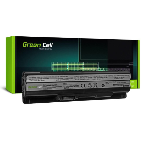 Laptop Battery for MSI BTY-S14 CR650 CX650 FX600 GE60 GE70 11.1V 4400mAh GREEN CELL Laptop Battery for MSI BTY-S14 CR650 CX650 FX600 GE60 GE70 11.1V 4400mAh GREEN CELL