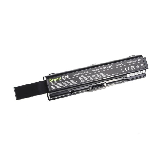 Laptop Battery for Toshiba Satellite A200 A300 A500 L200 L300 L500 PA3534U 10.8V 6600 mAh GREEN CELL Laptop Battery for Toshiba Satellite A200 A300 A500 L200 L300 L500 PA3534U 10.8V 6600 mAh GREEN CELL