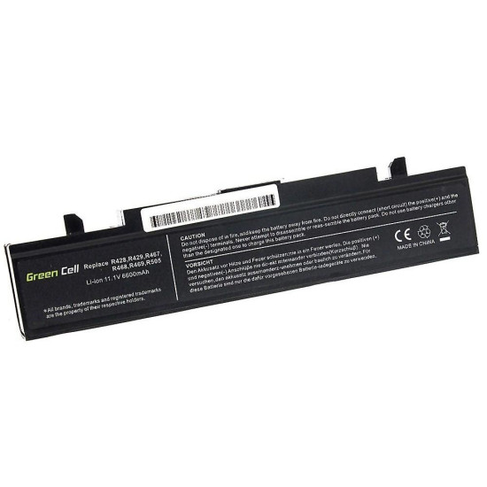 Батерия за лаптоп GREEN CELL, Samsung RV511 R519 R522 R530 R540 R580 R620 R719 R780 PB2NX6W PB9NC6B, 11.1V, 6600mAh Батерия за лаптоп GREEN CELL, Samsung RV511 R519 R522 R530 R540 R580 R620 R719 R780 PB2NX6W PB9NC6B, 11.1V, 6600mAh