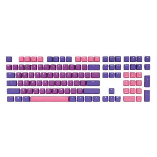 Ducky Ultra Violet 108-Keycap Set PBT Double-Shot US Layout Ducky Ultra Violet 108-Keycap Set PBT Double-Shot US Layout
