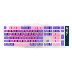 Ducky Ultra Violet 108-Keycap Set PBT Double-Shot US Layout