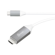 Cable j5create JCC153G, USB-C Plug - HDMI Plug, White Cable j5create JCC153G, USB-C Plug - HDMI Plug, White