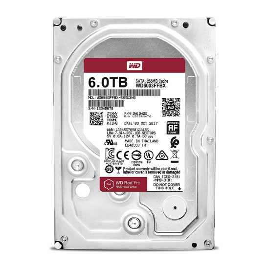 Хард диск WD Red Pro 6TB NAS 3.5 Хард диск WD Red Pro 6TB NAS 3.5