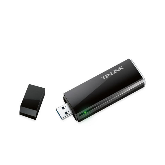 Безжичен адаптер TP-LINK Archer T4U, AC 1300, Dual band, USB 3.0, вградена антена Безжичен адаптер TP-LINK Archer T4U, AC 1300, Dual band, USB 3.0, вградена антена
