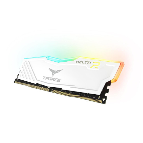 Памет Team Group T-Force Delta RGB White DDR4 16GB (2x8GB) 3200MHz 1.35V Памет Team Group T-Force Delta RGB White DDR4 16GB (2x8GB) 3200MHz 1.35V